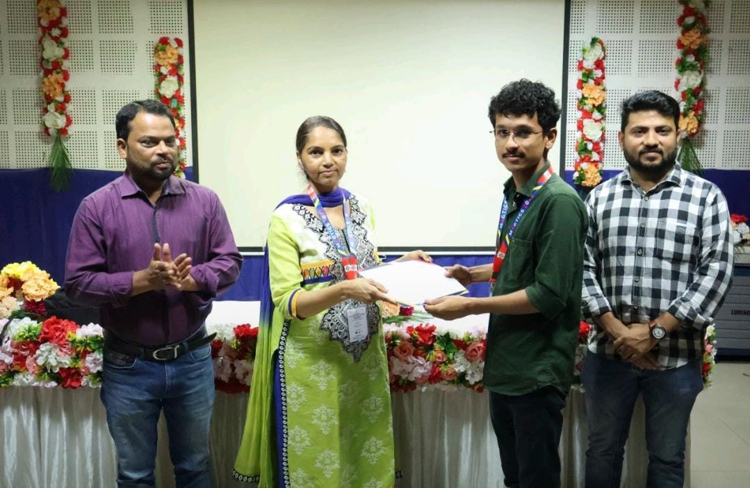Manoj with his parents