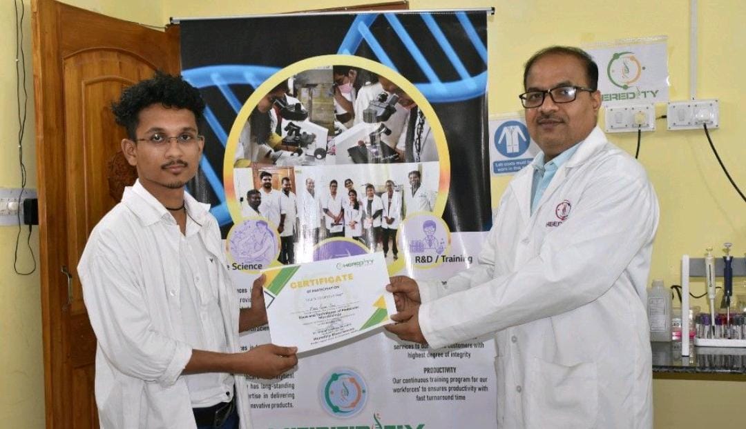 Manoj with his parents